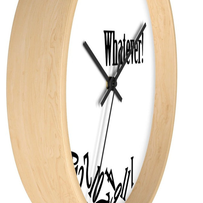 Whatever Wall clock - Objet D'Art