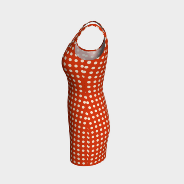 Burnt Sienna Bodycon Dress - Objet D'Art