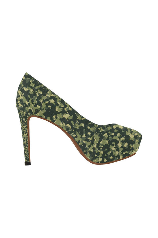 Forest Camouflage Women's High Heels - Objet D'Art Online Retail Store