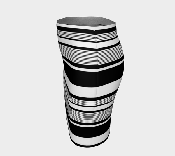 Striped Fitted Skirt - Objet D'Art