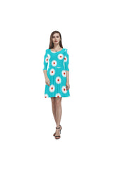 DAY SLV Tethys Half-Sleeve Skater Dress(Model D20) - Objet D'Art