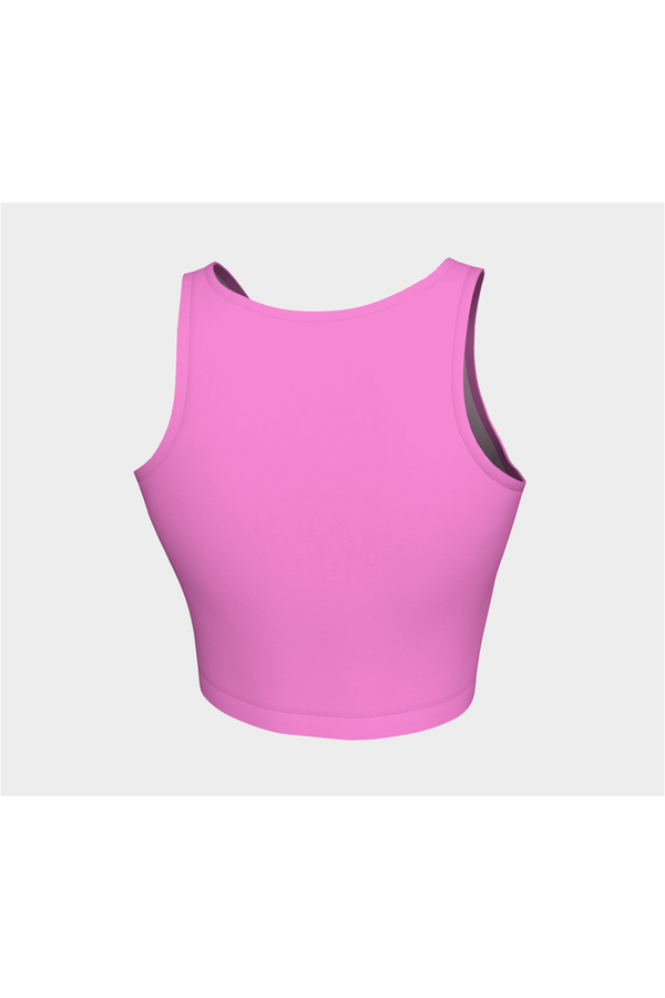 Pink Rose Athletic Top - Objet D'Art