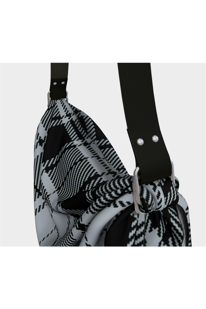 Silver Plaid Origami Bag - Objet D'Art