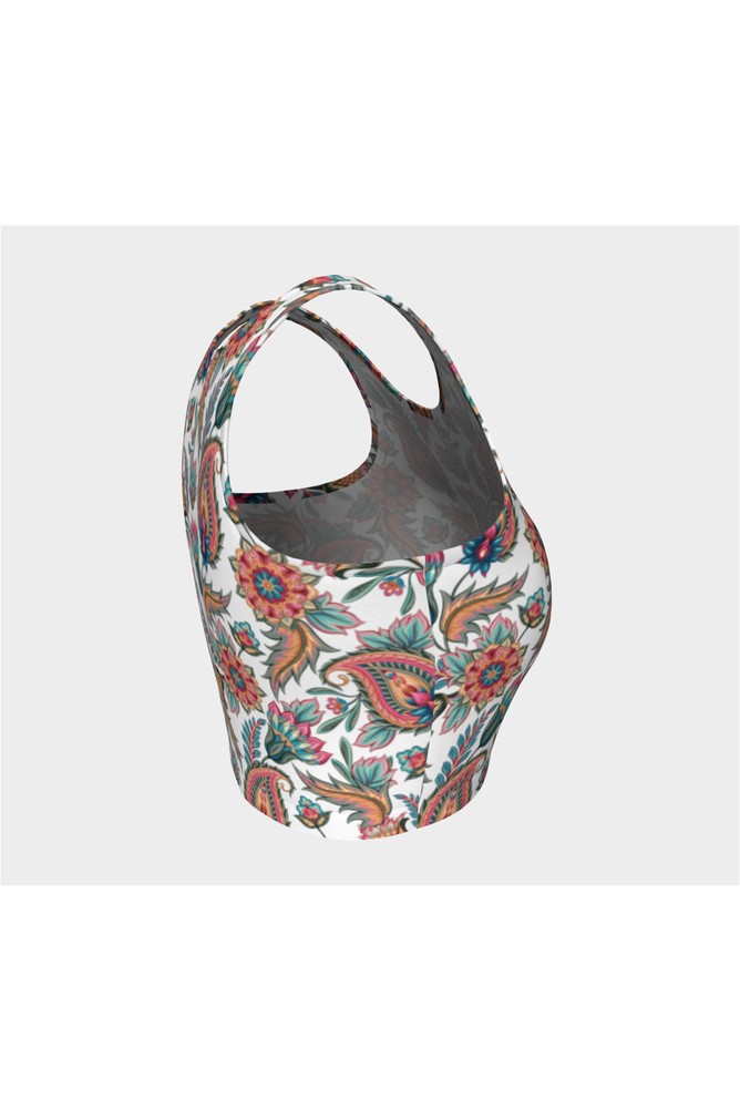 Paisley Passion Athletic Top - Objet D'Art