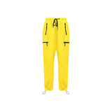 yellow print 2 Women's Quick Dry Cargo Sweatpants (Model L65) - Objet D'Art