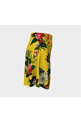 Butterfly Garden Flare Skirt - Objet D'Art