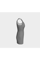 Herring Bone Bodycon Dress - Objet D'Art