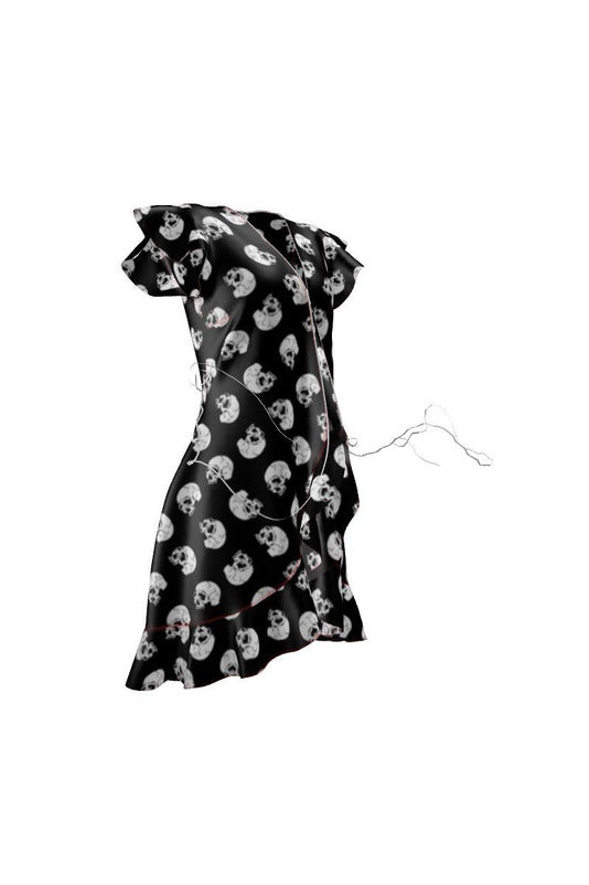 Skull Print Tea Dress - Objet D'Art