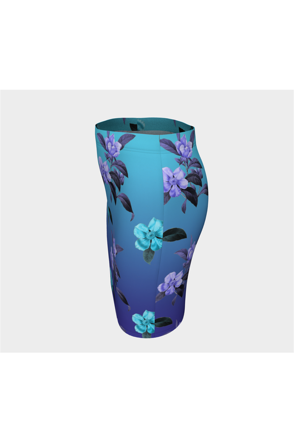 Twilight Floral Fitted Skirt - Objet D'Art