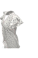 Sunflower Seeds Tea Dress - Objet D'Art