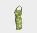 Floral Meadow Bodycon Dress - Objet D'Art