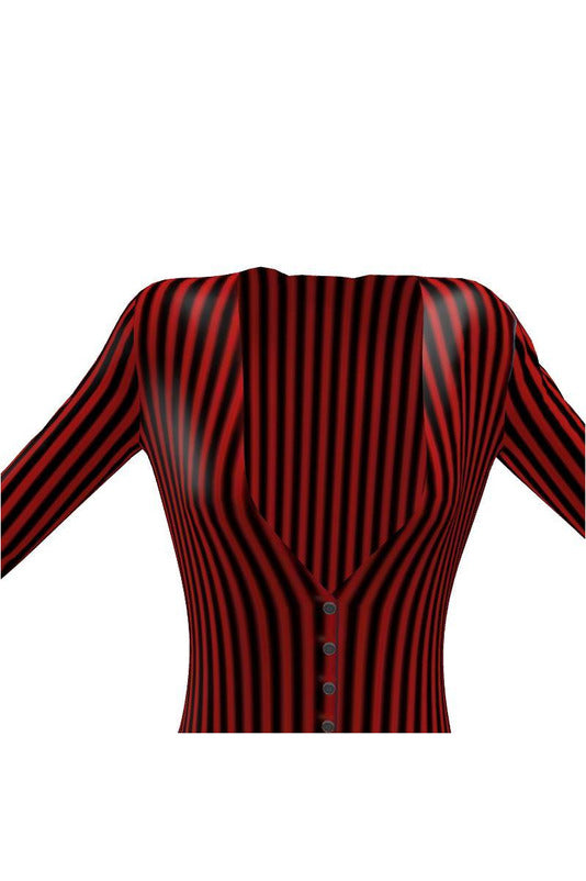Red and Black Lady's Cardigan - Objet D'Art