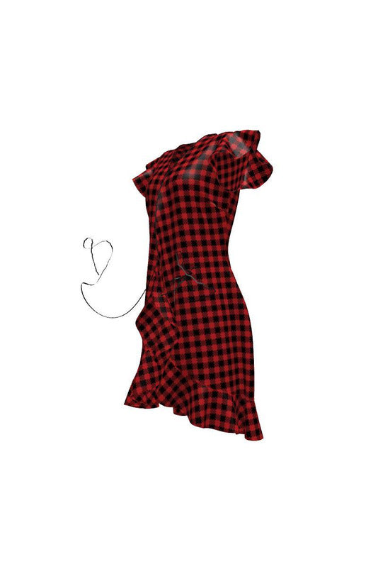 Checkered Pass Tea Dress - Objet D'Art