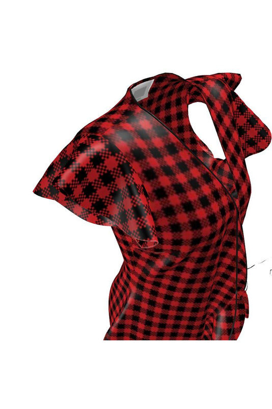 Checkered Pass Tea Dress - Objet D'Art