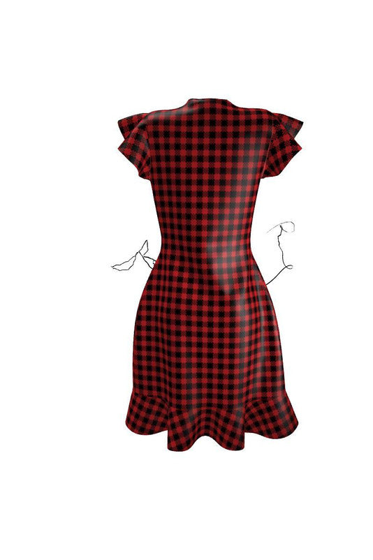 Checkered Pass Tea Dress - Objet D'Art