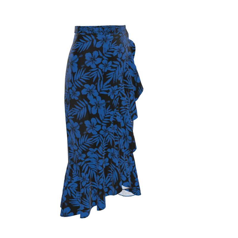 Hibiscus Heaven Flounce Skirt - Objet D'Art