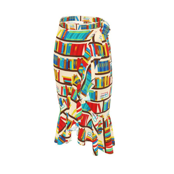 The Avid Reader Flounce Skirt - Objet D'Art