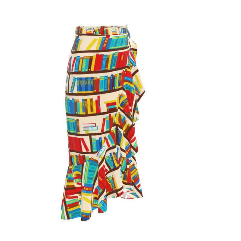 The Avid Reader Flounce Skirt - Objet D'Art