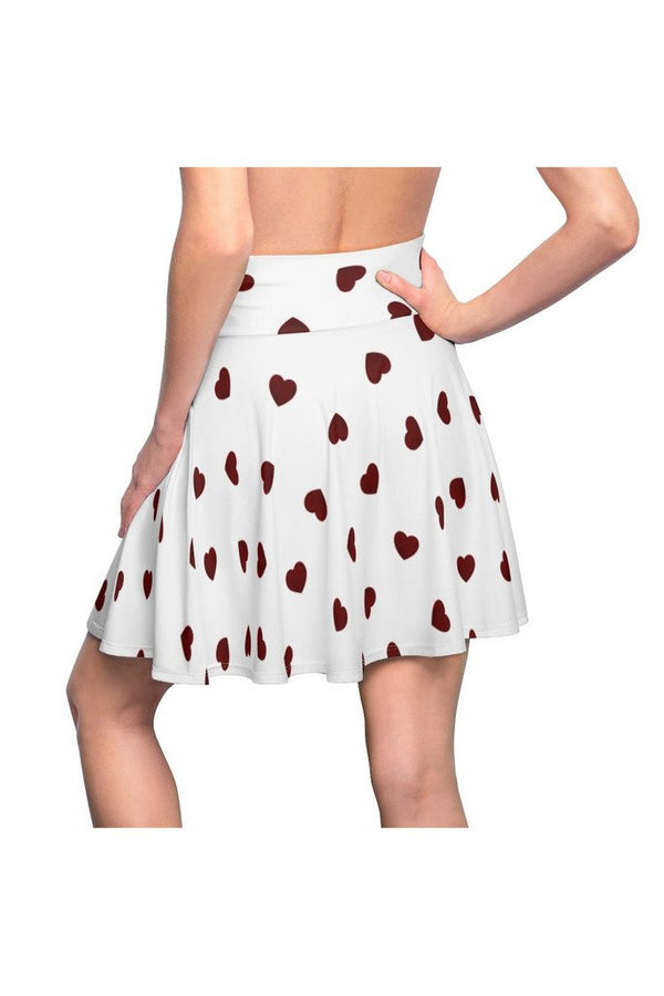 Hearts Women's Skater Skirt - Objet D'Art