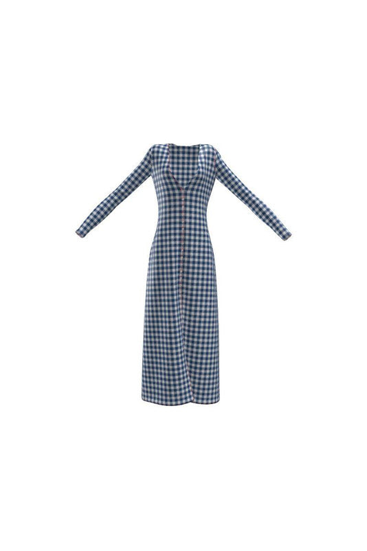 Gingham Cardigan - Objet D'Art