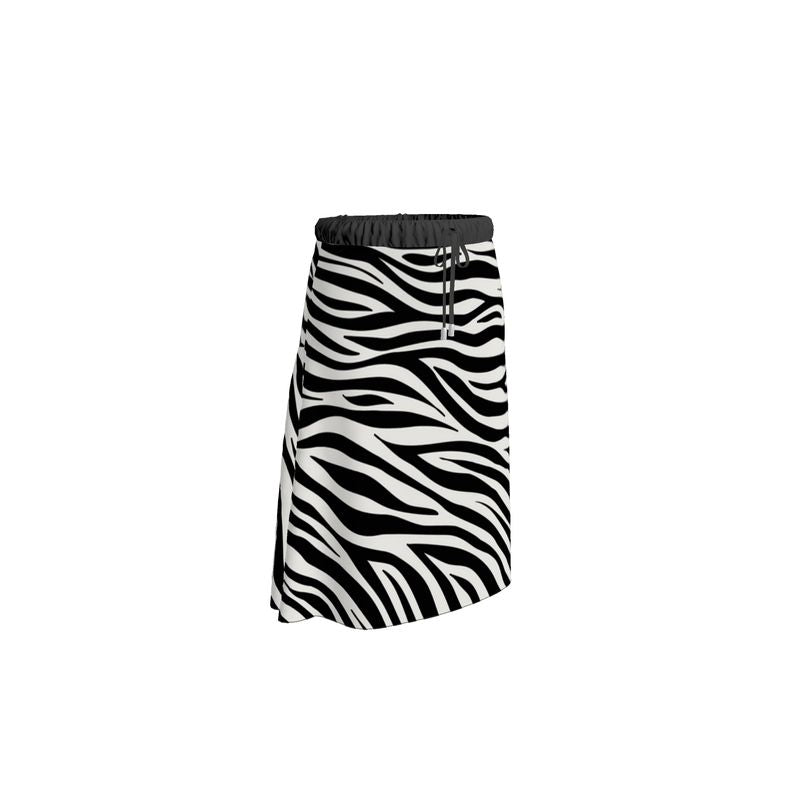 Zebra Print Skirt - Objet D'Art