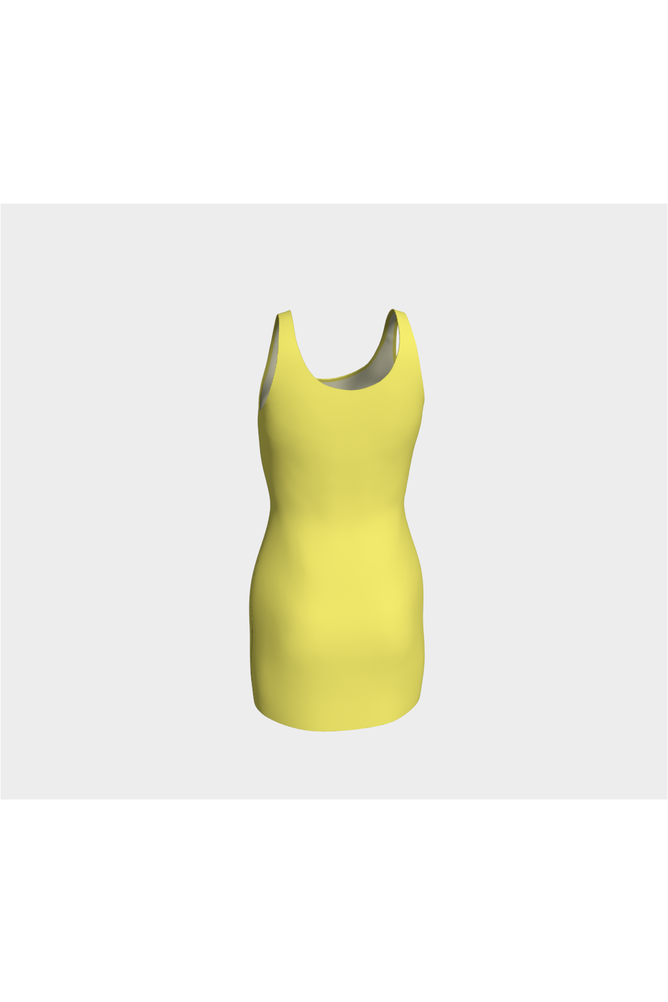 Cute Yellow Bodycon Dress - Objet D'Art