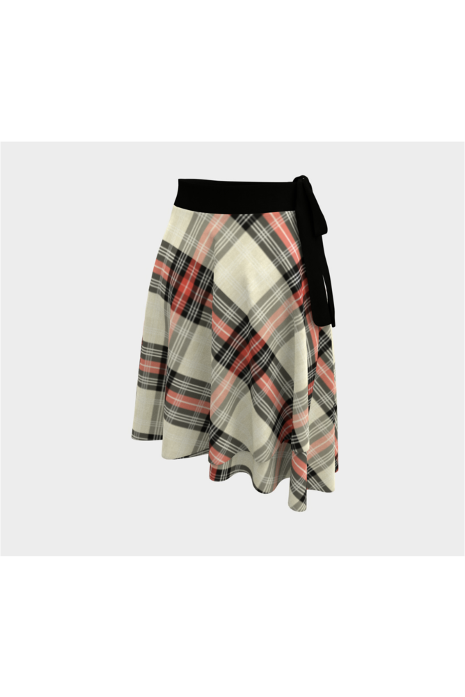 Plaid Wrap Skirt - Objet D'Art