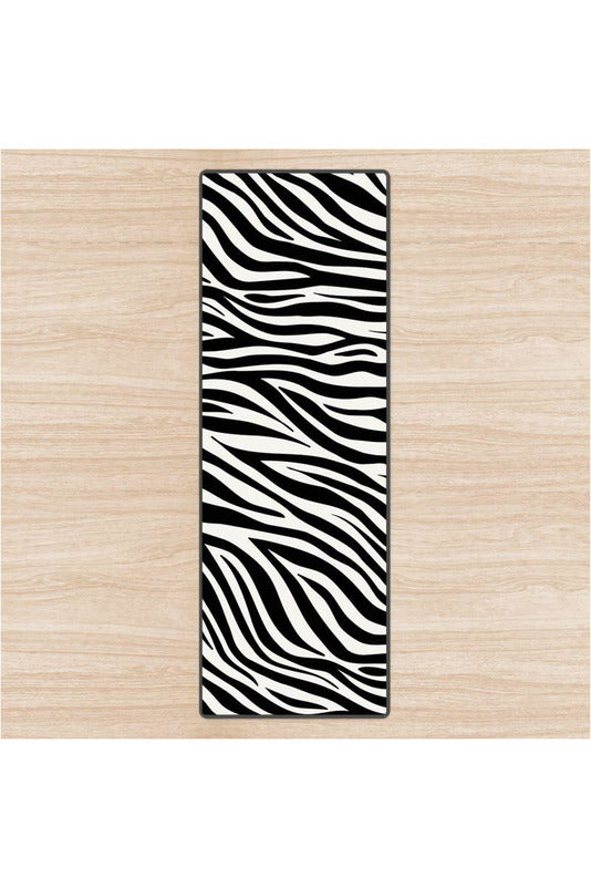 Zebra Print Yoga Mat - Objet D'Art