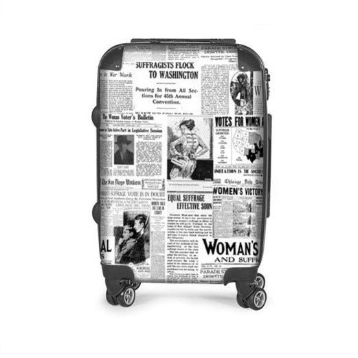 Women's Suffrage Commemorative Suitcase - Objet D'Art