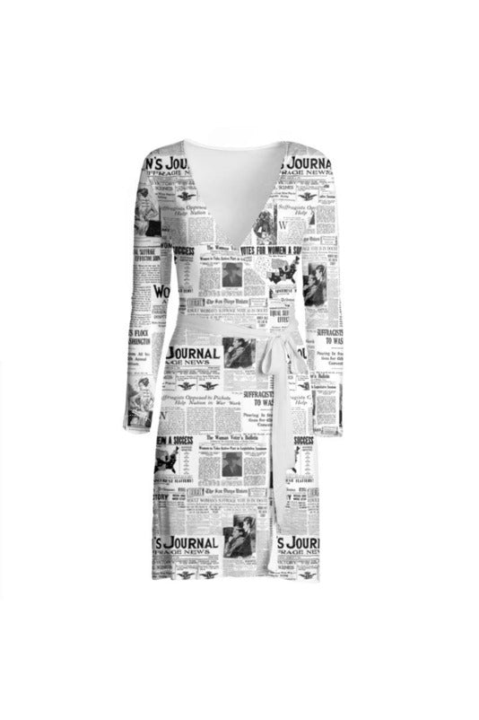 Women's Suffrage Wrap Dress - Objet D'Art