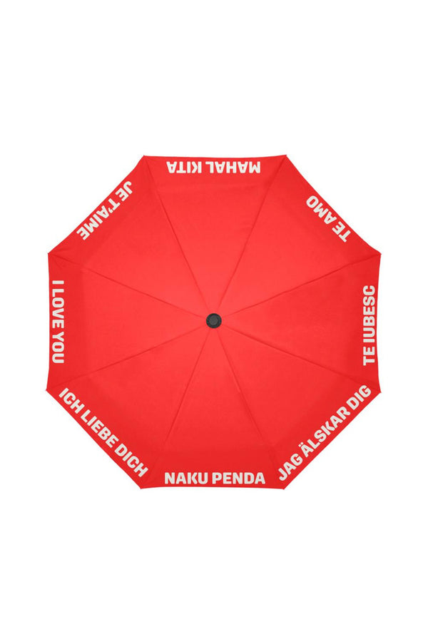 I love you umbrella Auto-Foldable Umbrella (Model U04) - Objet D'Art