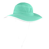 Cool Mint Wide Brim Bucket Hat - Objet D'Art