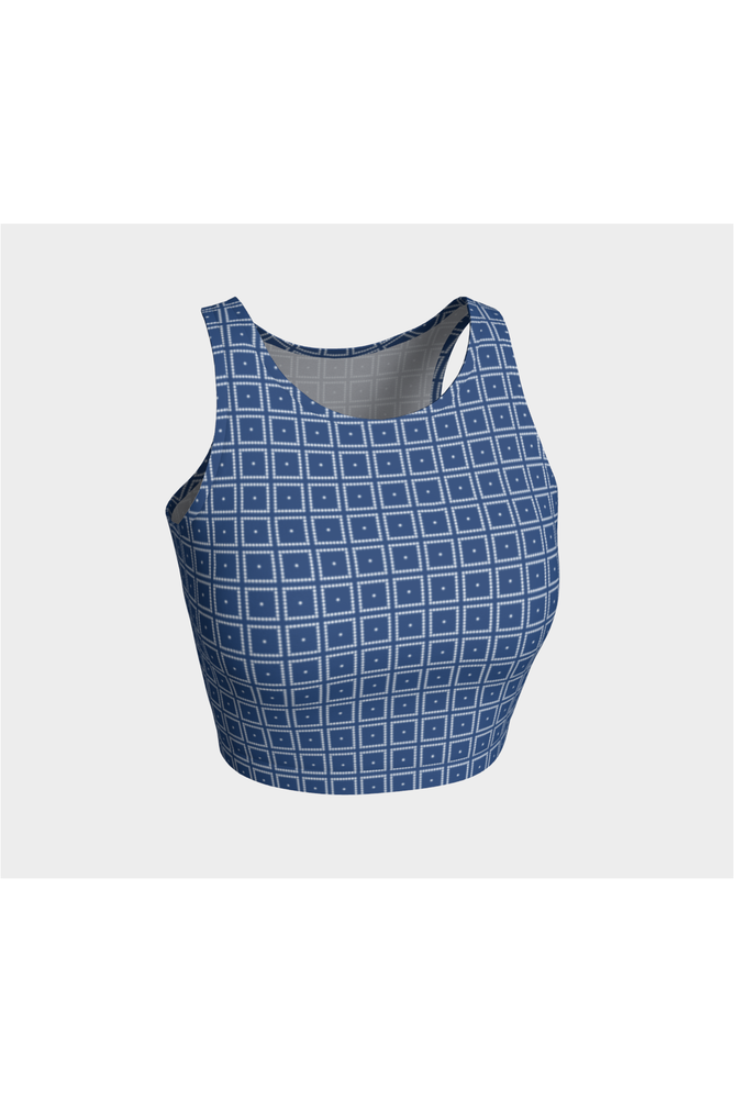 Vintage Grid Athletic Top - Objet D'Art
