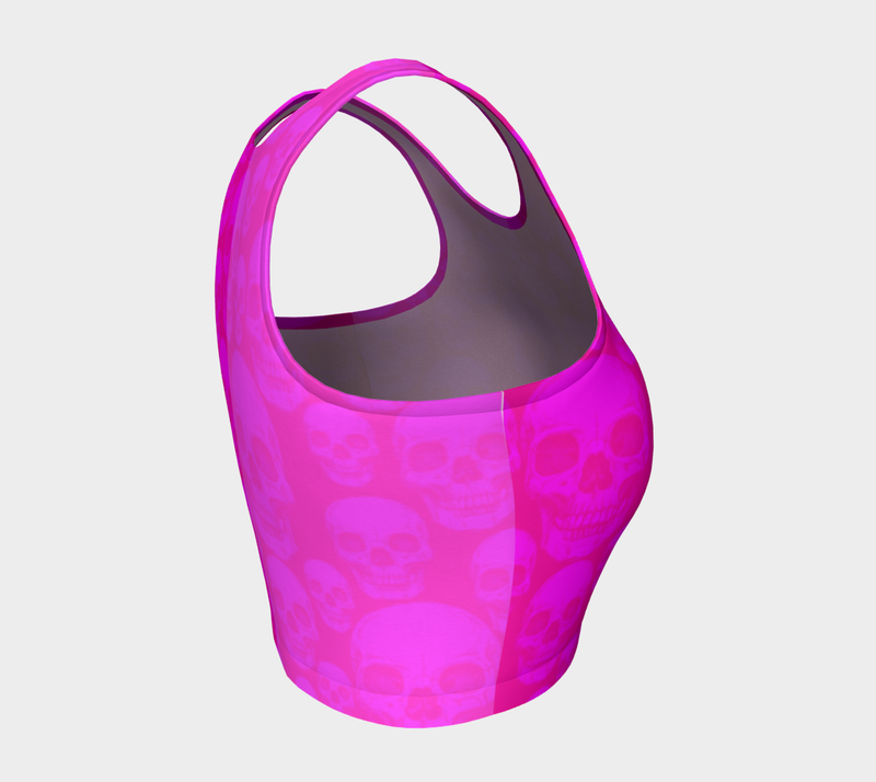 Bare Bone Beauty Athletic Crop Top - Objet D'Art