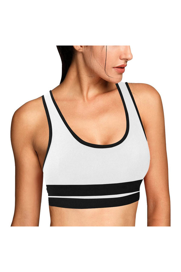 Black Border Sports Bra - Objet D'Art