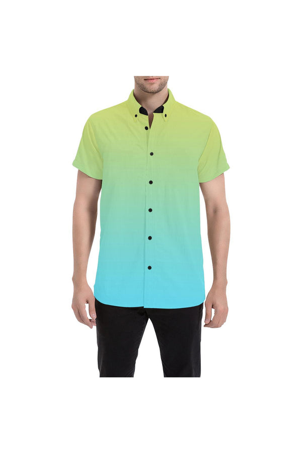 Summer Fun Men's All Over Print Short Sleeve Shirt (Model T53) - Objet D'Art