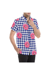 Camisa de manga corta con estampado integral para hombre I Brought Donuts - Objet D'Art Online Retail Store