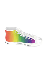 Spectrum Men’s Classic High Top Canvas Shoes (Model 017) - Objet D'Art