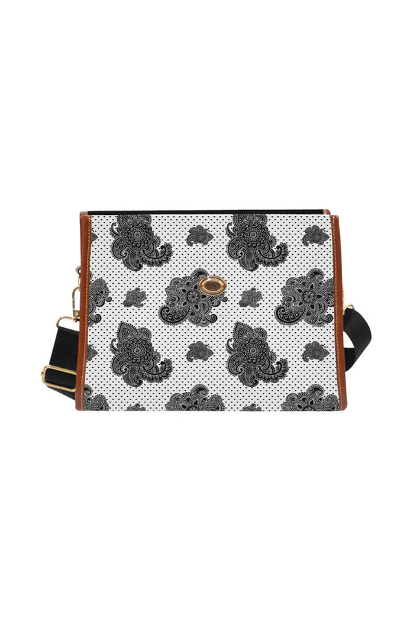 Paisley Power Waterproof Canvas Bag/All Over Print - Objet D'Art