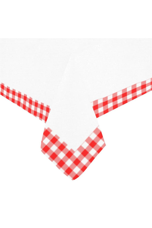 Gingham Cotton Linen Tablecloth 60" x 90" - Objet D'Art Online Retail Store