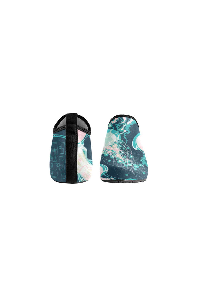 Jelly Fish Women's Slip-On Water Shoes (Model 056) - Objet D'Art