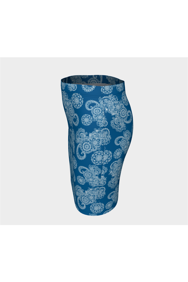 Paisley Palace Fitted Skirt - Objet D'Art