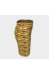 Fashion Dynamics Fitted Skirt - Objet D'Art