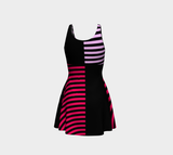 Curved Flare Dress - Objet D'Art