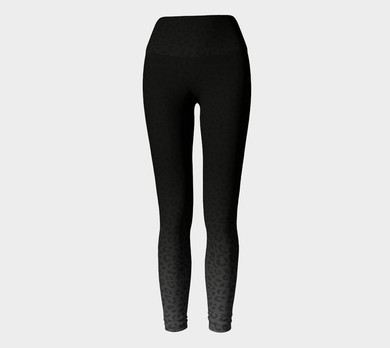 Pantera Familiar Yoga Leggings - Objet D'Art