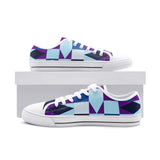 Maurice Kemp Unisex Low Top Canvas Shoes - Objet D'Art