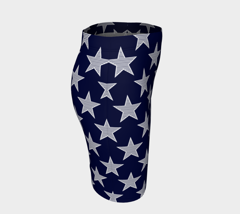 Stars Fitted Skirt - Objet D'Art