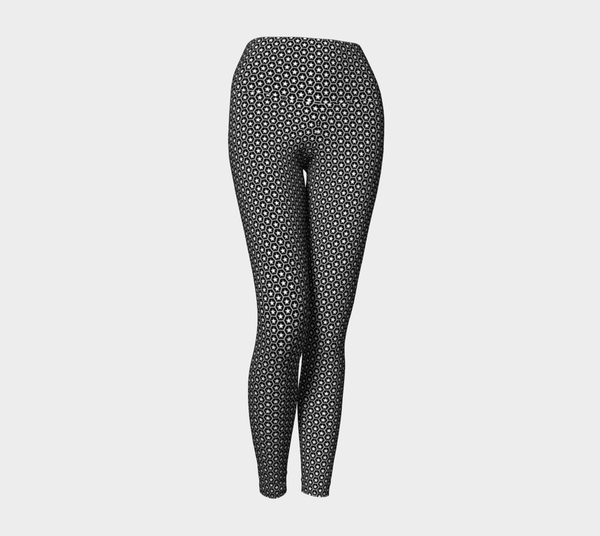 Honeycomb Star Yoga Leggings - Objet D'Art