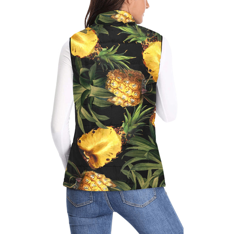 Pineapple Park Women's Padded Vest Jacket - Objet D'Art