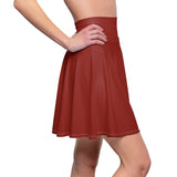Earth Tone Clay Women's Skater Skirt - Objet D'Art